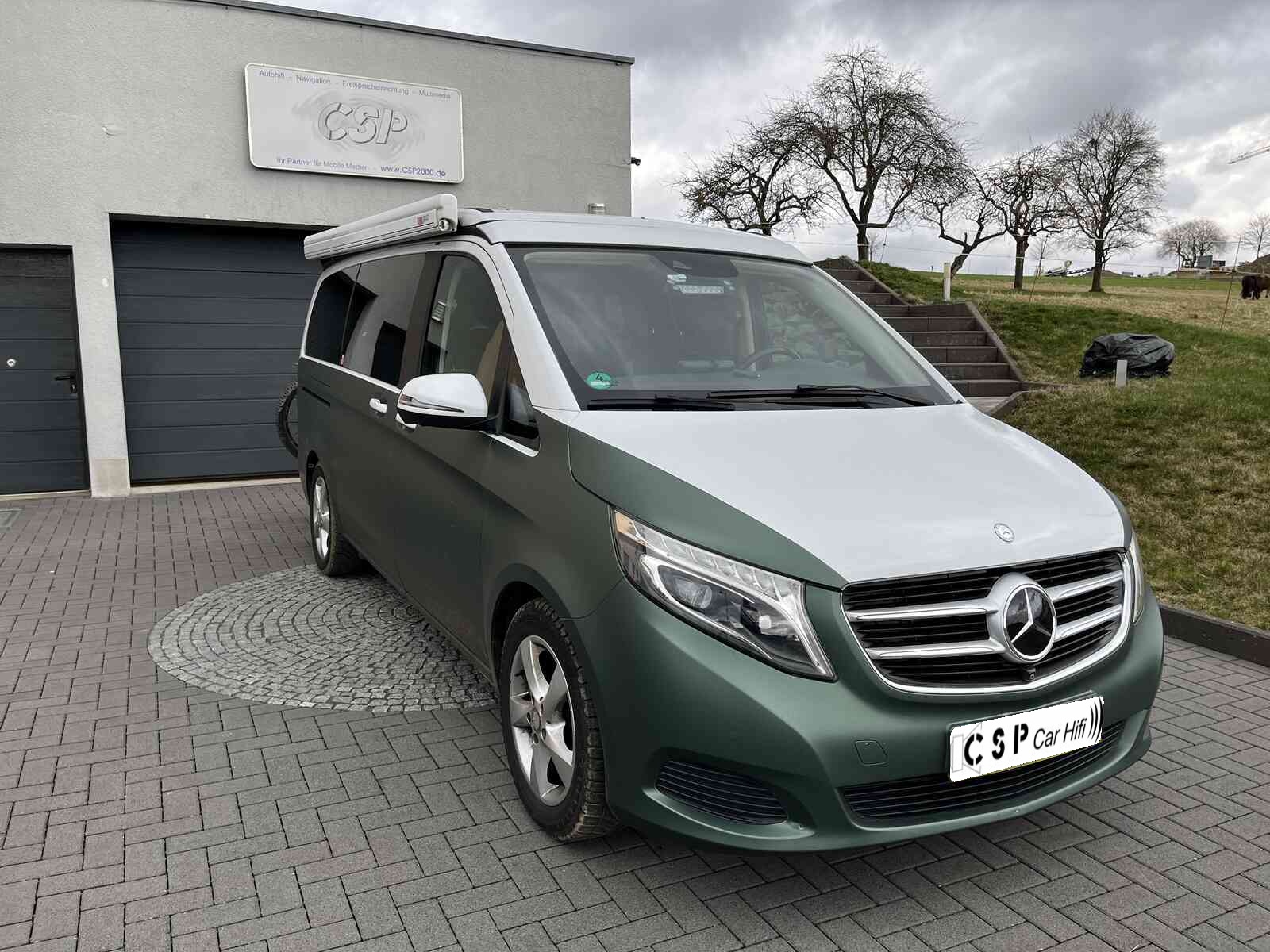 Mercedes V-Klasse 447 Marco Polo mit Audio Upgrade bei CSP2000